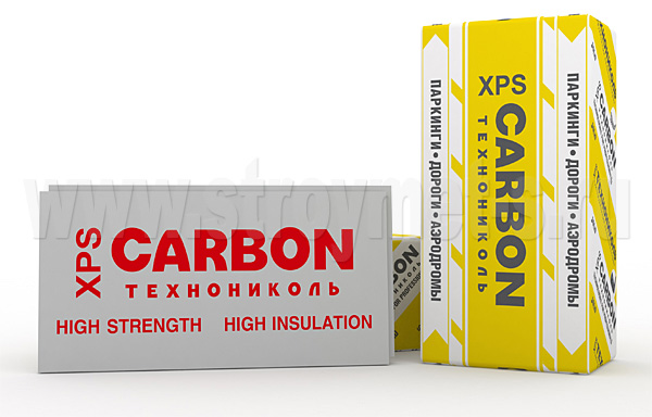 Утеплитель XPS Carbon от ТЕХНОНИКОЛЬ