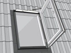 Монтаж распашного теплоизоляционного окна Fakro